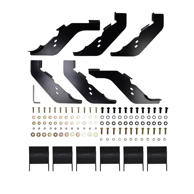PRO TRAXX 4 Oval Nerf Step Bars <br> 2019-2026 Ford Ranger