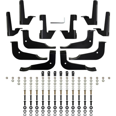 PRO TRAXX 4 Oval Nerf Step Bars <br> 2020-2025 Jeep Gladiator