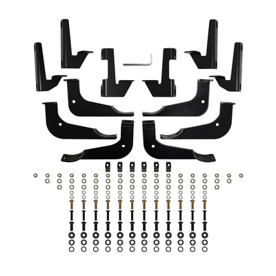 PRO TRAXX 4 Oval Nerf Step Bars <br> 2020-2025 Jeep Gladiator