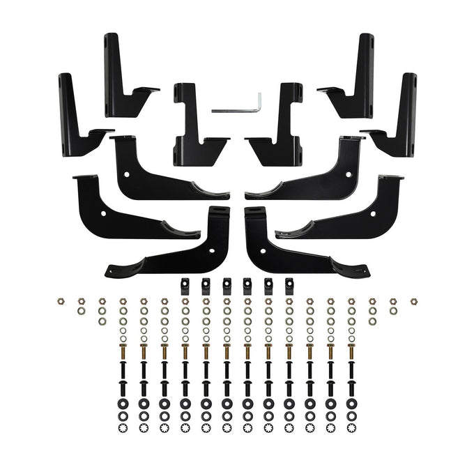 PRO TRAXX 4 Oval Nerf Step Bars <br> 2020-2025 Jeep Gladiator