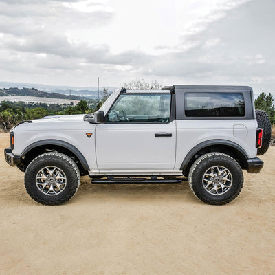 PRO TRAXX 4 Oval Nerf Step Bars <br> 2021-2025 Ford Bronco