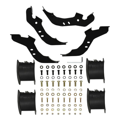 PRO TRAXX 4 Oval Nerf Step Bars <br> 2021-2025 Ford Bronco