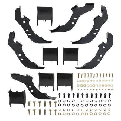PRO TRAXX 4 Oval Nerf Step Bars <br> 2021-2025 Ford Bronco