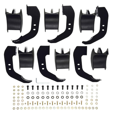 PRO TRAXX 4 Oval Nerf Step Bars <br> 2022-2026 Nissan Frontier