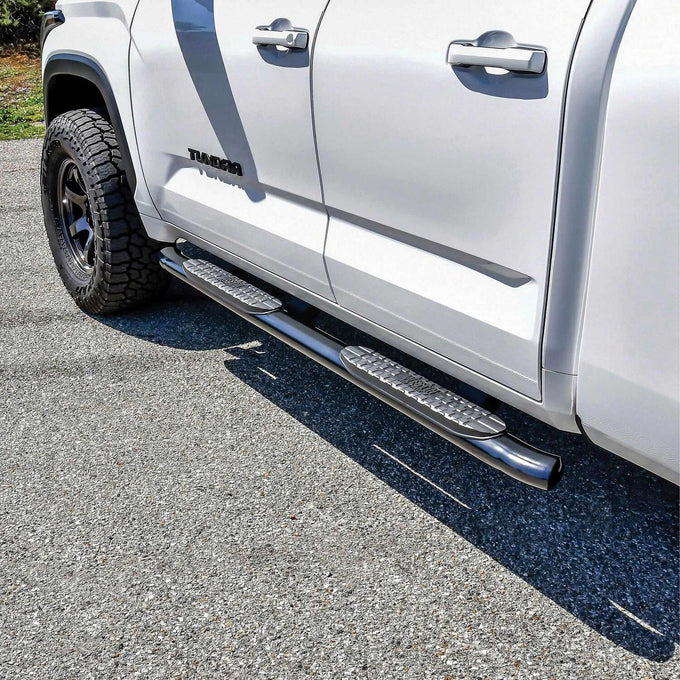 PRO TRAXX 4 Oval Nerf Step Bars <br> 2022-2025 Toyota Tundra