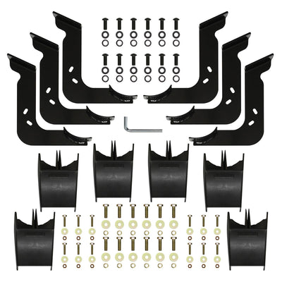 PRO TRAXX 4 Oval Nerf Step Bars <br> 2022-2025 Toyota Tundra