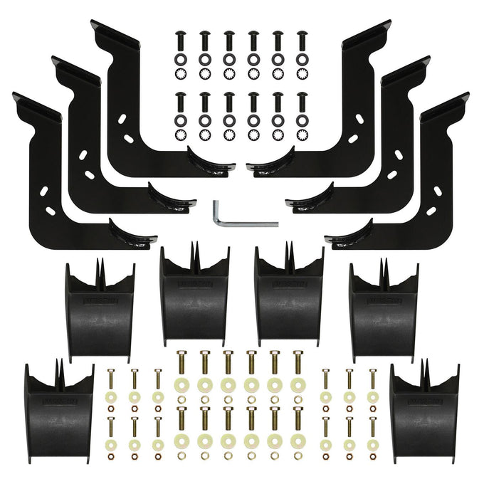 PRO TRAXX 4 Oval Nerf Step Bars <br> 2022-2025 Toyota Tundra