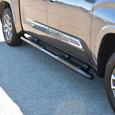 PRO TRAXX 4 Oval Nerf Step Bars <br> 2022-2025 Toyota Tundra