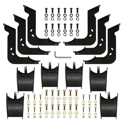 PRO TRAXX 4 Oval Nerf Step Bars <br> 2022-2025 Toyota Tundra