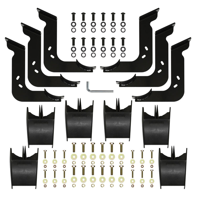 PRO TRAXX 4 Oval Nerf Step Bars <br> 2022-2025 Toyota Tundra