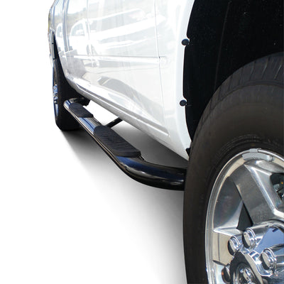Platinum 4 Oval Nerf Step Bars <br> 10-25 Dodge Ram 1500 2500 3500