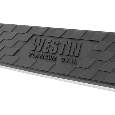 Platinum 4 Oval Nerf Step Bars <br> 14-19 Chevy Silverado GMC Sierra 1500 LD Limited