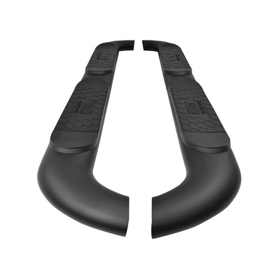 Platinum 4 Oval Nerf Step Bars <br> 2018-2025 Jeep Wrangler