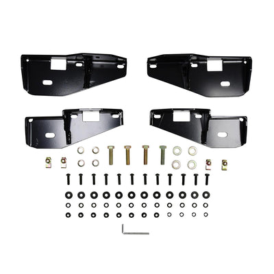 Platinum 4 Oval Nerf Step Bars <br> 2018-2025 Jeep Wrangler