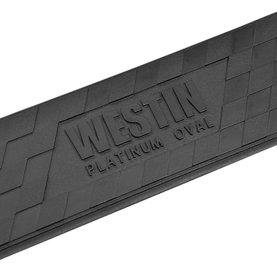 Platinum 4 Oval Nerf Step Bars <br> 2018-2025 Jeep Wrangler