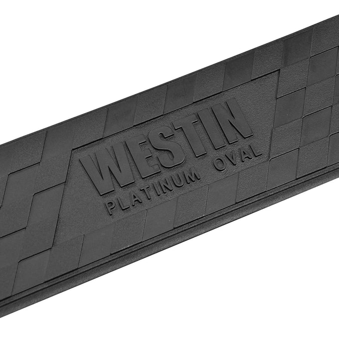 Platinum 4 Oval Nerf Step Bars <br> 2018-2025 Jeep Wrangler