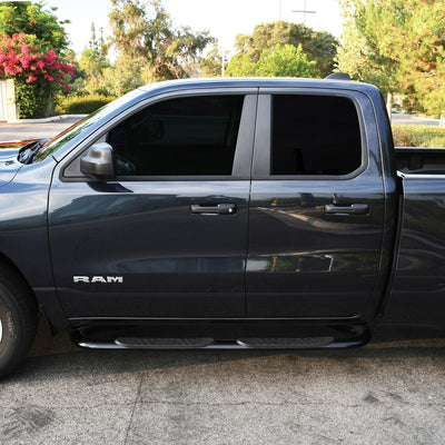 Platinum 4 Oval Nerf Step Bars <br> 2019-2025 Ram 1500