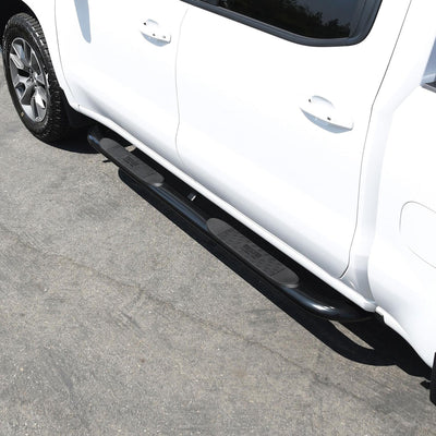 Platinum 4 Oval Nerf Step Bars <br> 19-26 Chevy Silverado GMC Sierra 1500