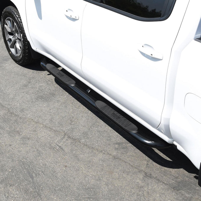 Platinum 4 Oval Nerf Step Bars <br> 19-26 Chevy Silverado GMC Sierra 1500