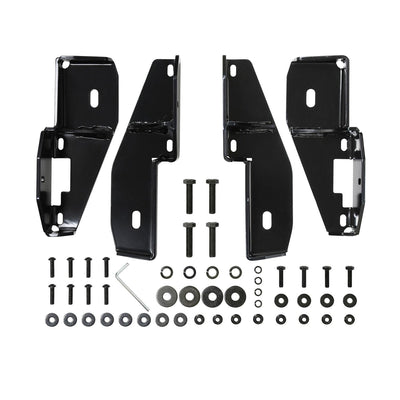 Platinum 4 Oval Nerf Step Bars <br> 2020-2025 Jeep Gladiator