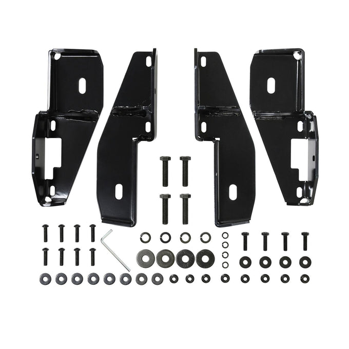 Platinum 4 Oval Nerf Step Bars <br> 2020-2025 Jeep Gladiator