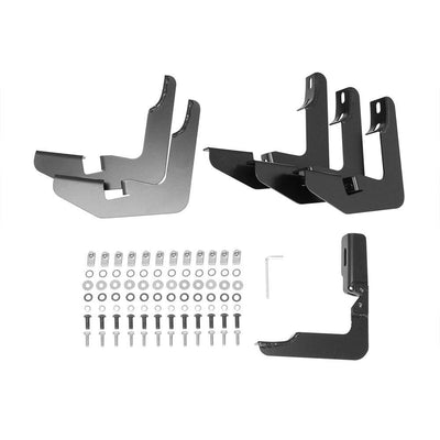 PRO TRAXX 5 Oval Nerf Step Bars <br> 07-14 Chevy Silverado GMC Sierra 1500-3500 HD