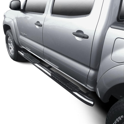 PRO TRAXX 5 Oval Nerf Step Bars <br> 2005-2023 Toyota Tacoma