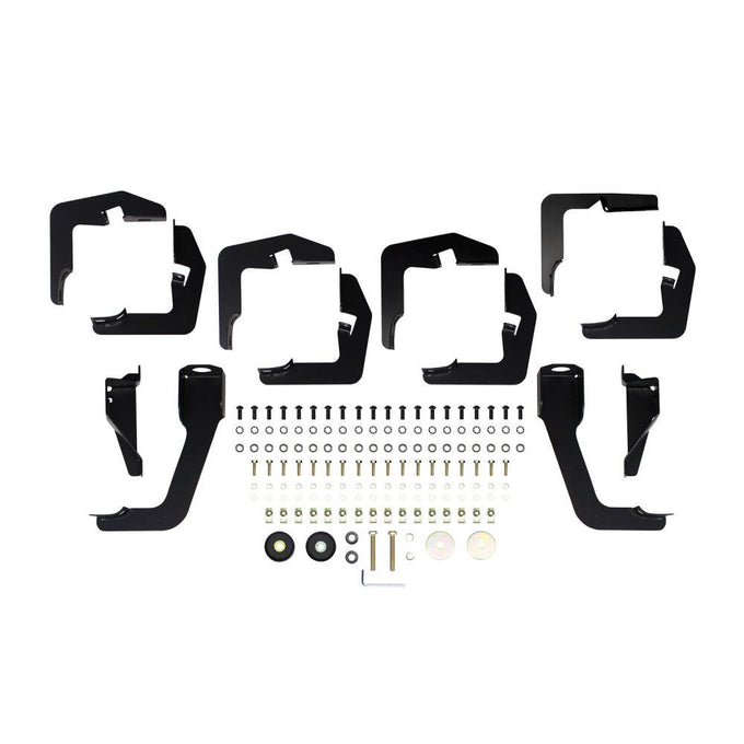 PRO TRAXX 5 Oval W2W Nerf Step Bars <br> 08-16 Ford F-250 F-350 F-450 Super Duty