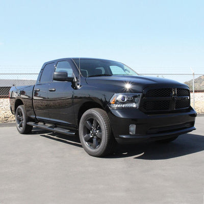 PRO TRAXX 5 Oval W2W Nerf Step Bars <br> 09-24 Dodge Ram 1500 2500 3500