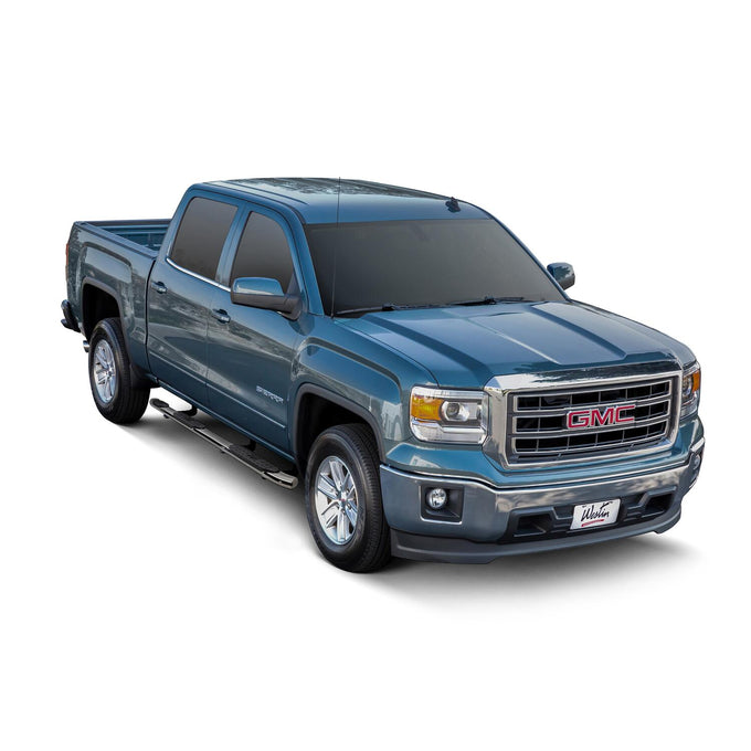 PRO TRAXX 5 Oval W2W Nerf Step Bars <br> 07-18 Chevy Silverado GMC Sierra 1500