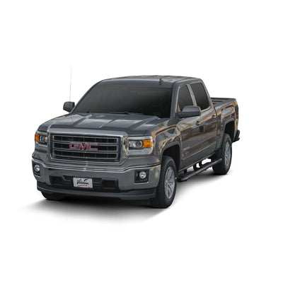 PRO TRAXX 5 Oval W2W Nerf Step Bars <br> 07-18 Chevy Silverado GMC Sierra 1500