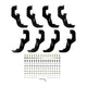 PRO TRAXX 5 Oval W2W Nerf Step Bars <br> 19-26 Chevy Silverado GMC Sierra 1500