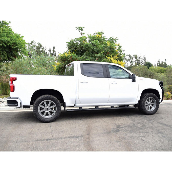 PRO TRAXX 5 Oval W2W Nerf Step Bars <br> 19-26 Chevy Silverado GMC Sierra 1500