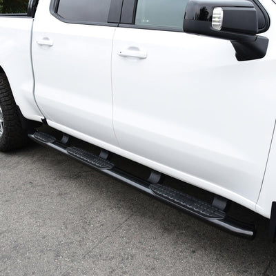 PRO TRAXX 5 Oval W2W Nerf Step Bars <br> 19-26 Chevy Silverado GMC Sierra 1500