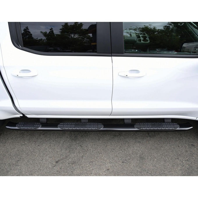 PRO TRAXX 5 Oval W2W Nerf Step Bars <br> 19-26 Chevy Silverado GMC Sierra 1500