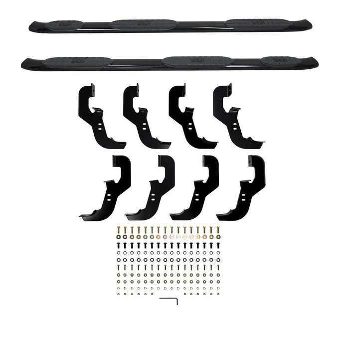 PRO TRAXX 5 Oval W2W Nerf Step Bars <br> 19-26 Chevy Silverado GMC Sierra 1500