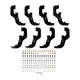 PRO TRAXX 5 Oval W2W Nerf Step Bars <br> 19-26 Chevy Silverado GMC Sierra 1500