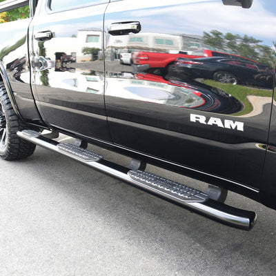 PRO TRAXX 5in Oval W2W Nerf Step Bars <br> 2019-2025 Ram 1500