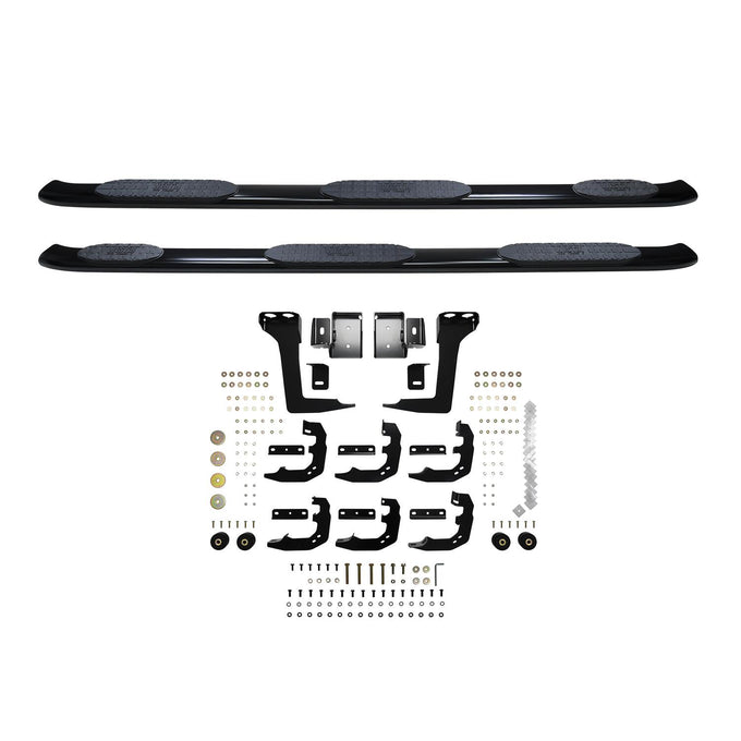 PRO TRAXX 5in Oval W2W Nerf Step Bars <br> 2019-2025 Ram 1500