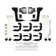 PRO TRAXX 5 Oval W2W Nerf Step Bars <br> 2019-2025 Ram 1500
