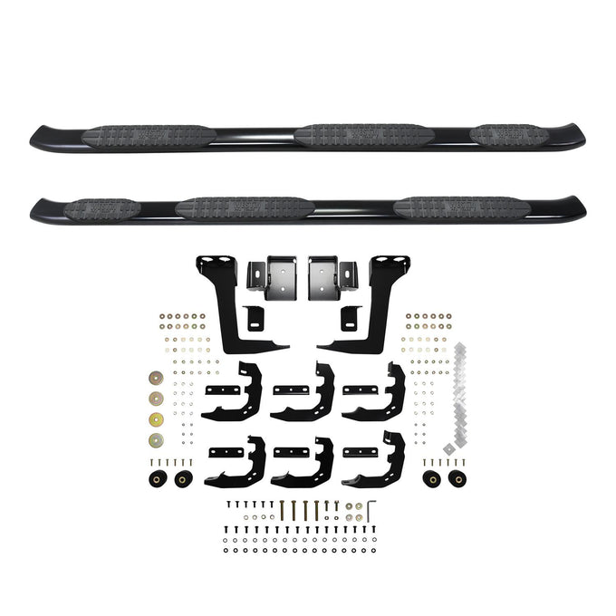 PRO TRAXX 5in Oval W2W Nerf Step Bars <br> 2019-2025 Ram 1500