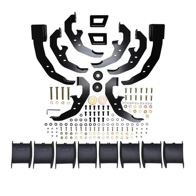 PRO TRAXX 5in Oval W2W Nerf Step Bars <br> 20-26 Chevy Silverado GMC Sierra 2500 3500 HD