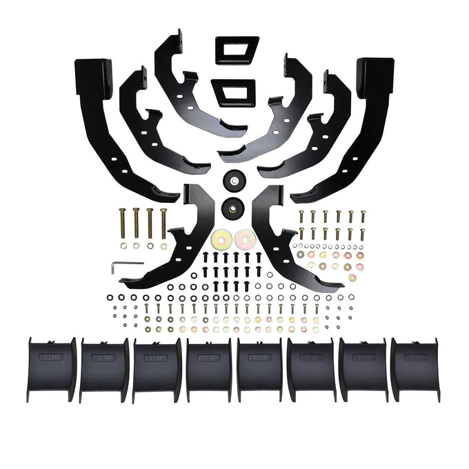 PRO TRAXX 5in Oval W2W Nerf Step Bars <br> 20-26 Chevy Silverado GMC Sierra 2500 3500 HD