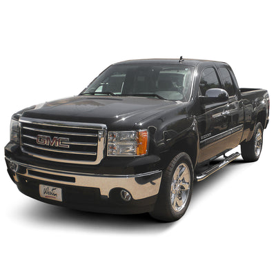 PRO TRAXX 5 Oval Nerf Step Bars <br> 14-19 Chevy Silverado GMC Sierra 1500-3500 HD