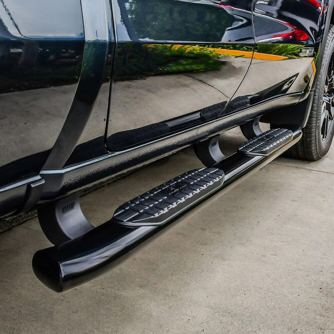 PRO TRAXX 5 Oval Nerf Step Bars <br> 19-26 Chevy Silverado GMC Sierra 1500-3500 HD