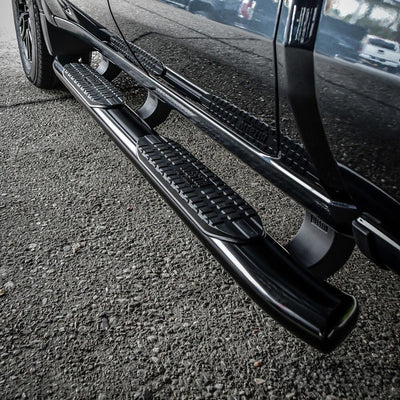 PRO TRAXX 5 Oval Nerf Step Bars <br> 19-26 Chevy Silverado GMC Sierra 1500-3500 HD