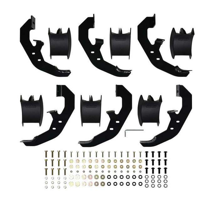 PRO TRAXX 5 Oval Nerf Step Bars <br> 19-26 Chevy Silverado GMC Sierra 1500-3500 HD