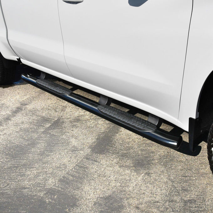 PRO TRAXX 5 Oval Nerf Step Bars <br> 19-26 Chevy Silverado GMC Sierra 1500-3500 HD