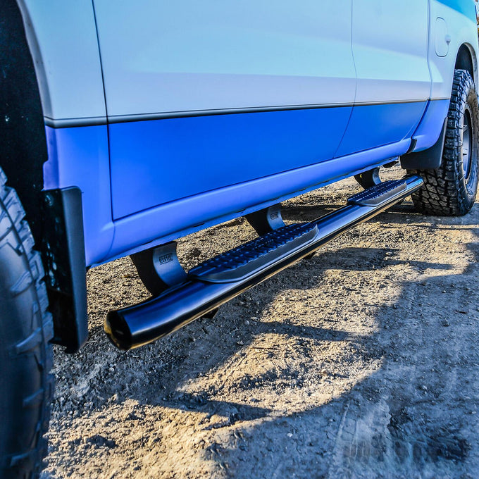 PRO TRAXX 5 Oval Nerf Step Bars <br> 19-26 Chevy Silverado GMC Sierra 1500-3500 HD