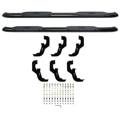 PRO TRAXX 5 Oval Nerf Step Bars <br> 19-26 Chevy Silverado GMC Sierra 1500-3500 HD